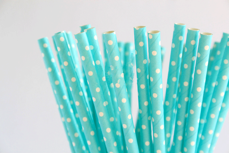 Dotted straw