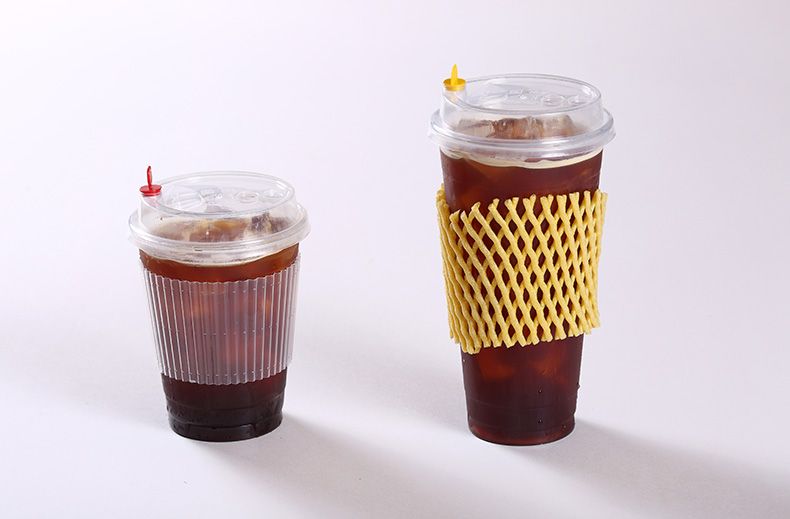 Anti-cold transparent cup